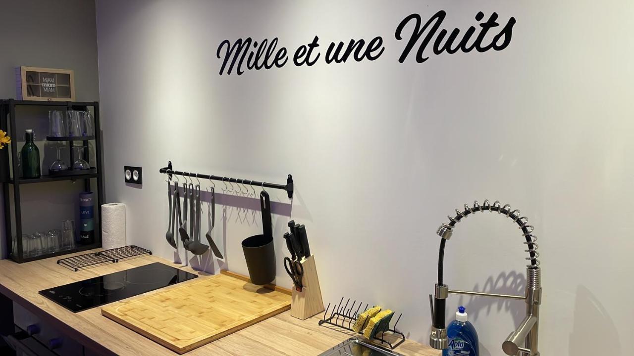 Mille Et Une Nuit, Appartement Classe 3 Etoiles En Rdc Avec Exterieur Et Parking 돌 외부 사진